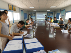 國務(wù)院農(nóng)民工工作領(lǐng)導(dǎo)小組到海南二建熱帶海洋學(xué)院項(xiàng)目部開展農(nóng)民工工資支付情況檢查工作